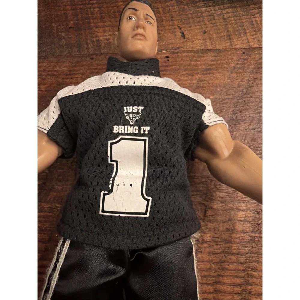 WWF Jakks Ringside Rebels Series 2 THE ROCK (12 inch) Figure